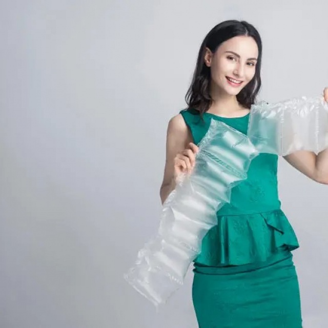 Popular Plastic Air Bubble Wrap Pillow