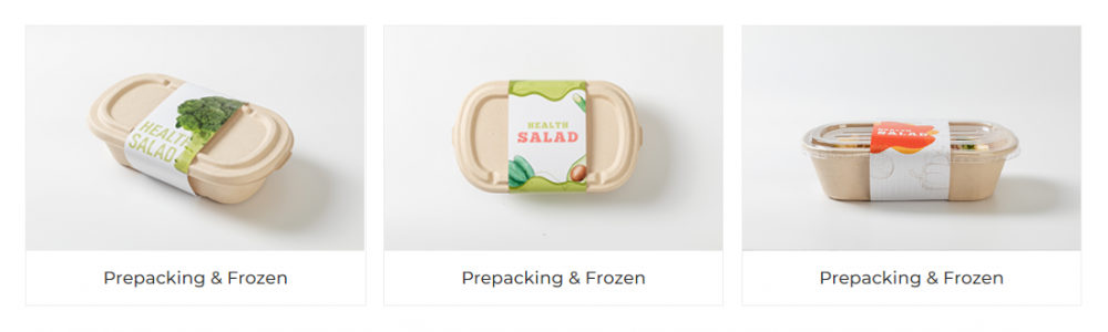 prepacking and frozen